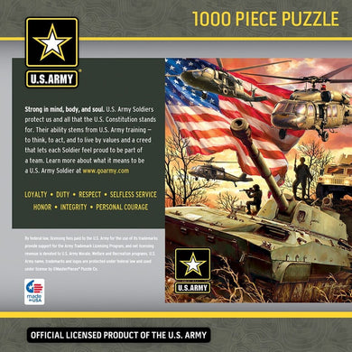 U.S. Army Firepower - 1000 Piece Jigsaw Puzzle