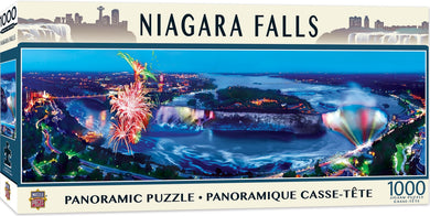 American Vistas - Niagara Falls 1000 Piece Panoramic Jigsaw Puzzle