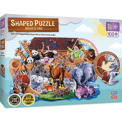 Shaped Right Fit - Noah's Ark 100 Piece Kids Puzzle