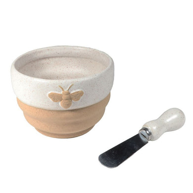 Bee Dip Bowl and Spreader Set